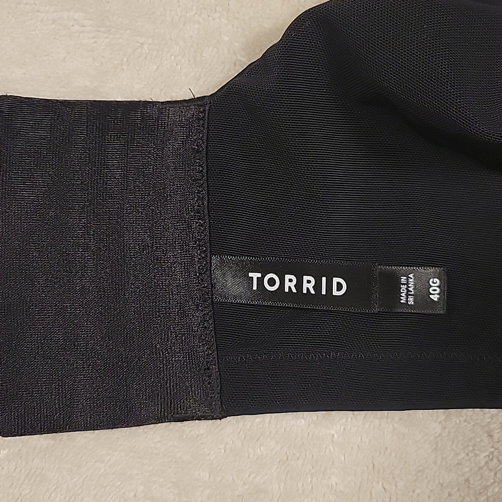 Torrid Perfect T-Shirt Push-up Bra, 40G, Black - Picture 7 of 12